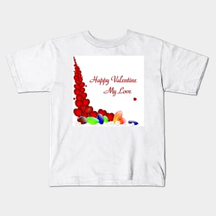 Valentine Love Kids T-Shirt